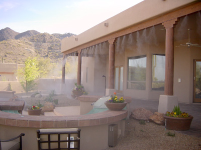 система охлаждения туманом